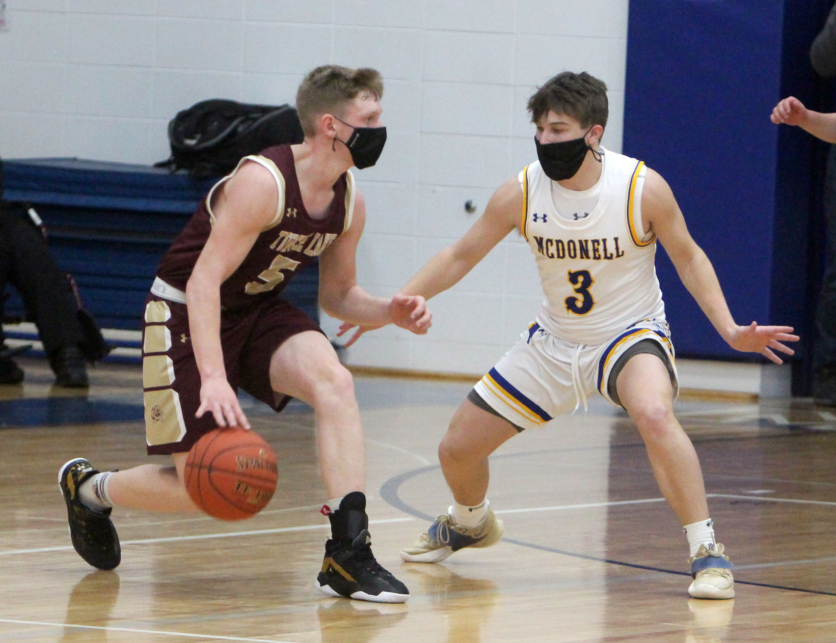 Turtle Lake at McDonell boys basketball 2-27-21